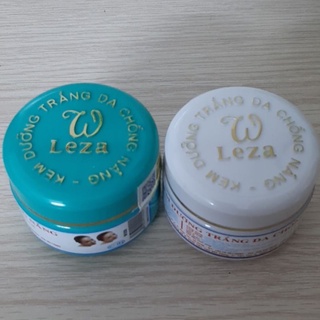 Kem wleza dưỡng trắng da 18g gồm 2 màu