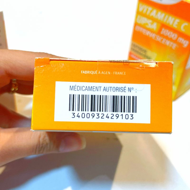 Vitamin C sủi UPSA 1000mg 20 viên