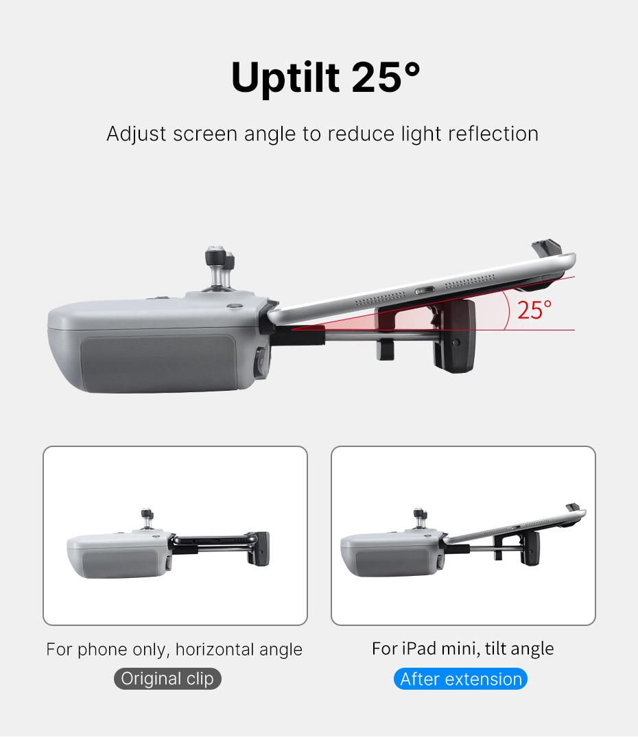 Phụ Kiện Kẹp Mở Rộng Ulanzi Dr-08 Dji Mavic Air 2 Cho Ipad Mini Drone