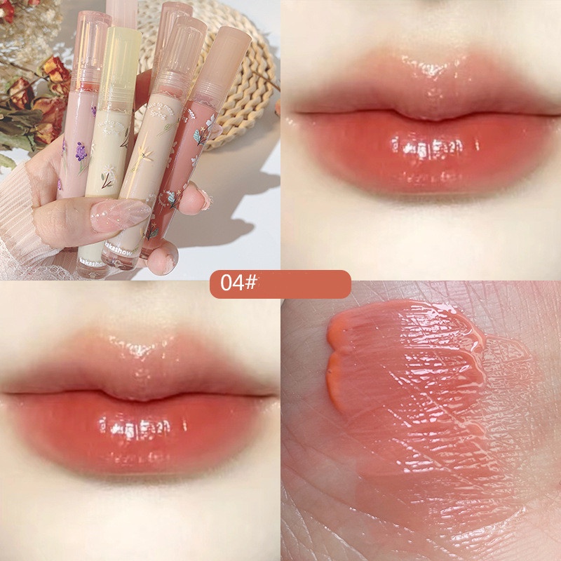 Son Bóng KAKASHOW Dạng Lỏng Dưỡng Ẩm Chống Thấm Nước Màu Sắc Thời Trang Nuôi Dưỡng Môi