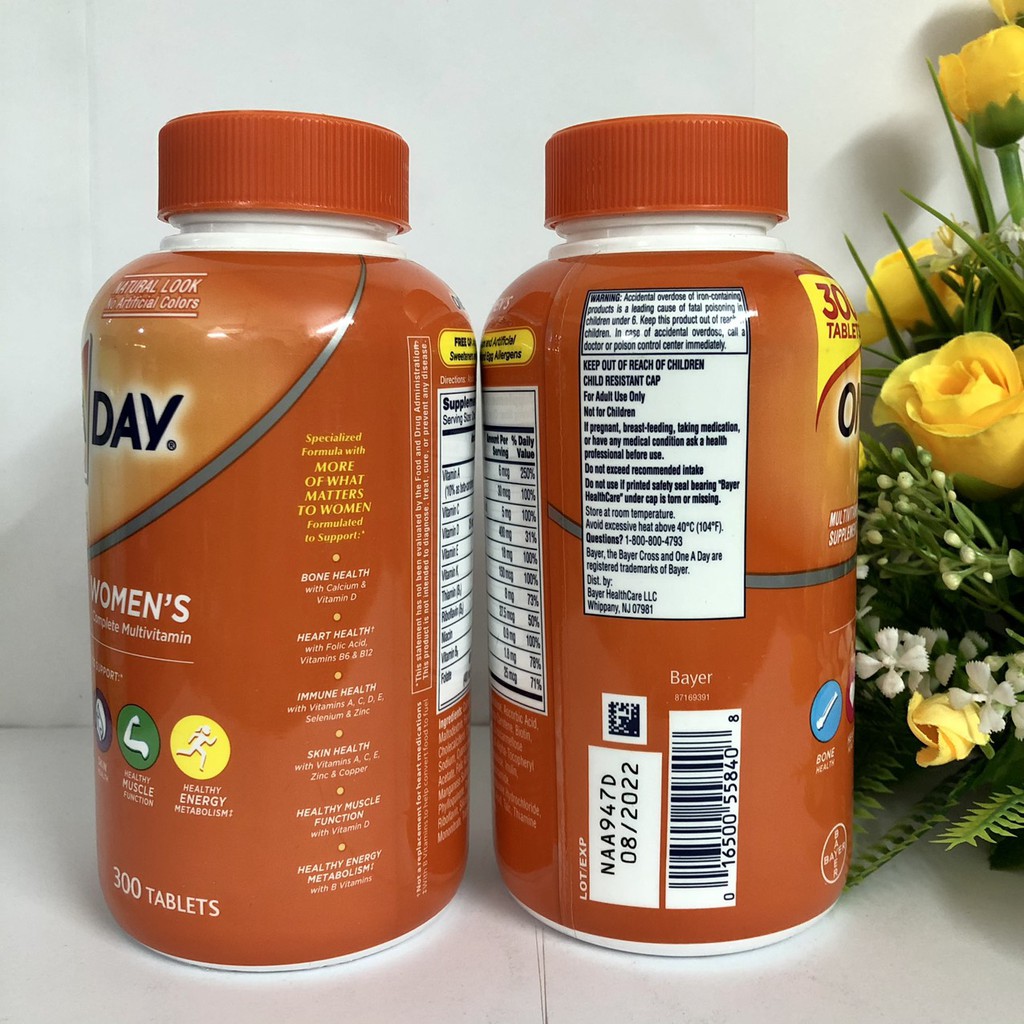 ❤️ [Date 11/2022] Mẫu Mới One A Day Women 300 viên Mỹ (Nữ > 18 tuổi) | BigBuy360 - bigbuy360.vn