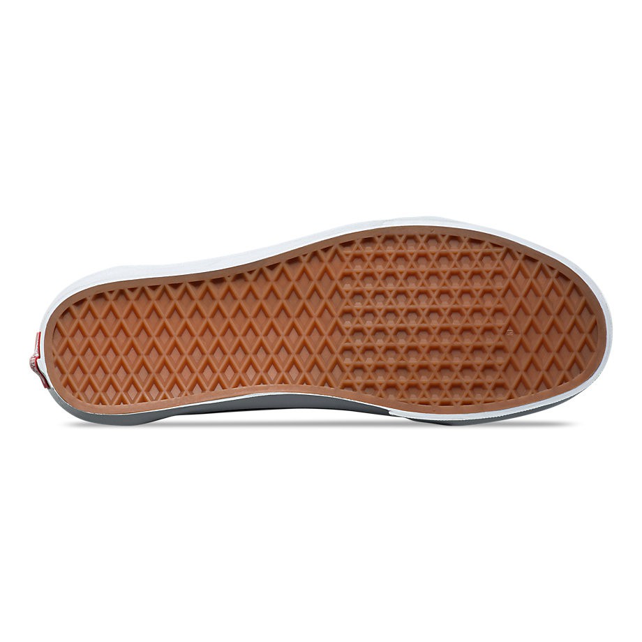 Giày Vải Sneaker VA Nam Cổ Thấp Màu Đen Đế Trắng