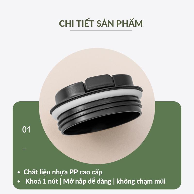 Bình Giữ Nhiệt Coffee Nắp Chống Đổ 510ML, Ly Giữ Nhiệt GOSO Bằng Inox Không Gỉ Cao Cấp