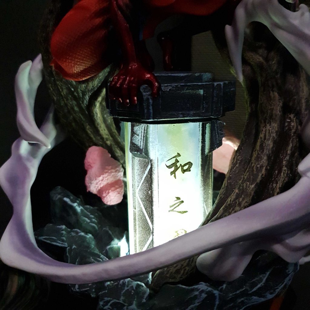 Figure / Mô hình Luffy Wano 26 cm - 38 cm có đèn