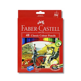 Chì màu classic knight - 48 màu dài + chuốt