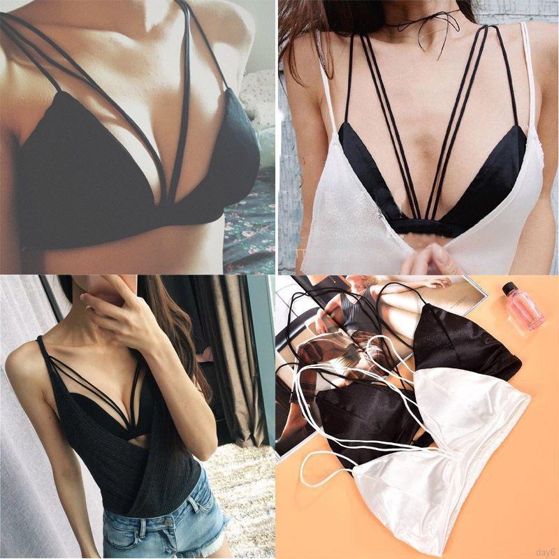 Áo ngực không đường may màu trơn thoải mái cho nữ