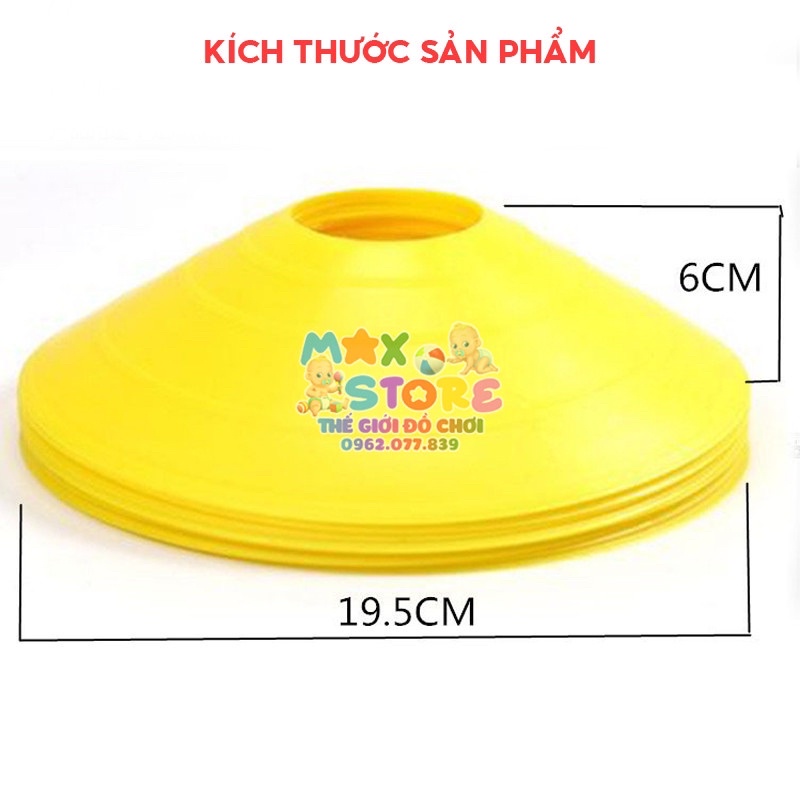 [Size Lớn] Set Chóp lùn (thấp) chóp nấm cho trẻ vận động bật nhảy