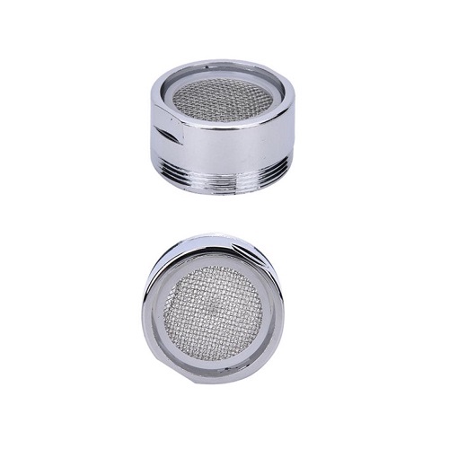 Set 03 đầu lọc cho vòi nước chậu rửa mặt, vòi chậu nhà bếp mạ chrome tiết kiệm nước gồm 3 size thông dụng 20/22/24mm
