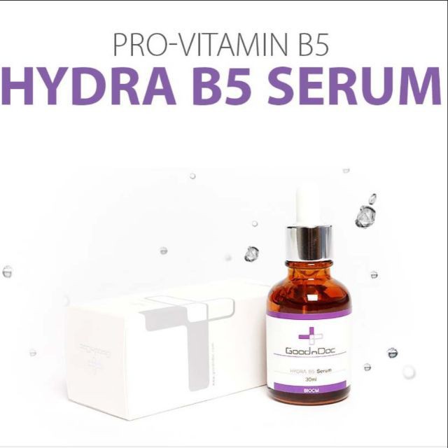 Serum B5 GoodnDoc ⚜️ CHÍNH HÃNG ⚜️ Serum Dưỡng Ẩm Phục Hồi Da GOODNDOC HYDRA B5 30ml