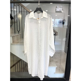 Đầm sơmi sọc dáng dài | Sala Dress | Secodee