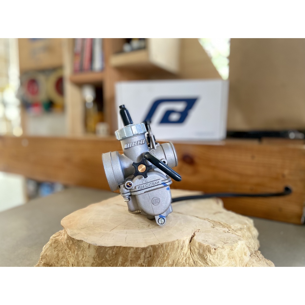 Bình xăng con Nibbi họng 28-32 dành cho xe phổ thông Honda, Yamaha