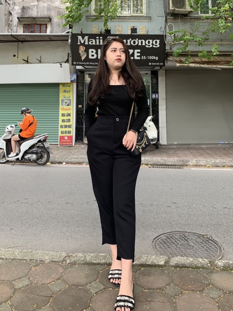 QD001 Quần Baggy Bigsize Ống Lệch Maii Thươngg Bigsize | BigBuy360 - bigbuy360.vn