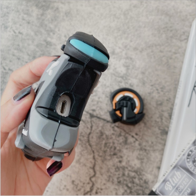 Vỏ bảo vệ bao đựng tai nghe Xe MoTo Kawasaki airpod 1/2 - Jerry Case