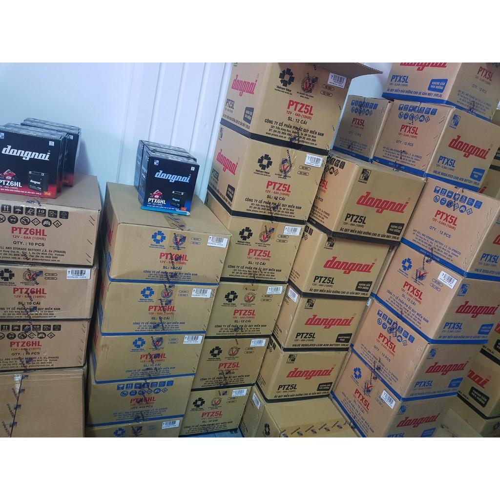 PTZ7A ẮC QUY XE MÁY  KHÔ ĐỒNG NAI