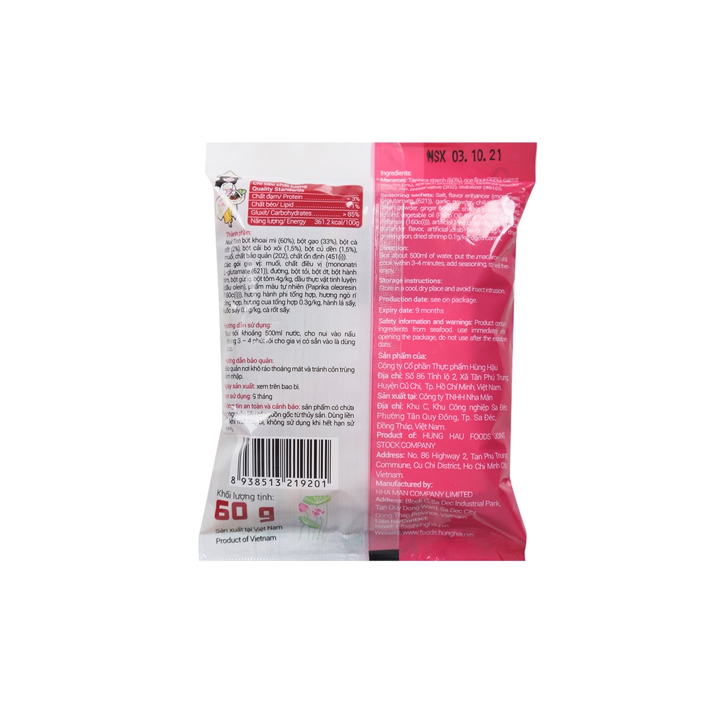 Nui nấu ăn liền OCHAO rau củ vị hải sản | BigBuy360 - bigbuy360.vn