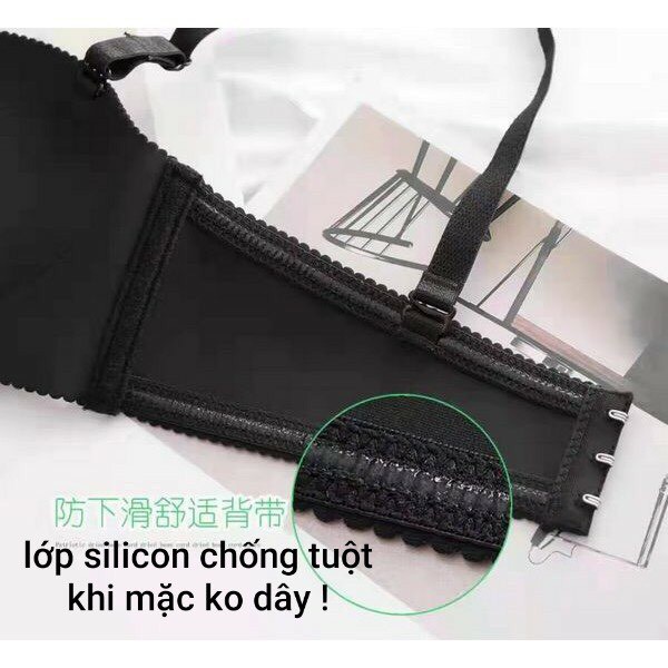 ÁO SU 2288 CUP NGỰC, KO GỌNG, MÚT DÀY 3CM, CHỐNG TUỘT ĐA DỤNG TIỆN LỢI