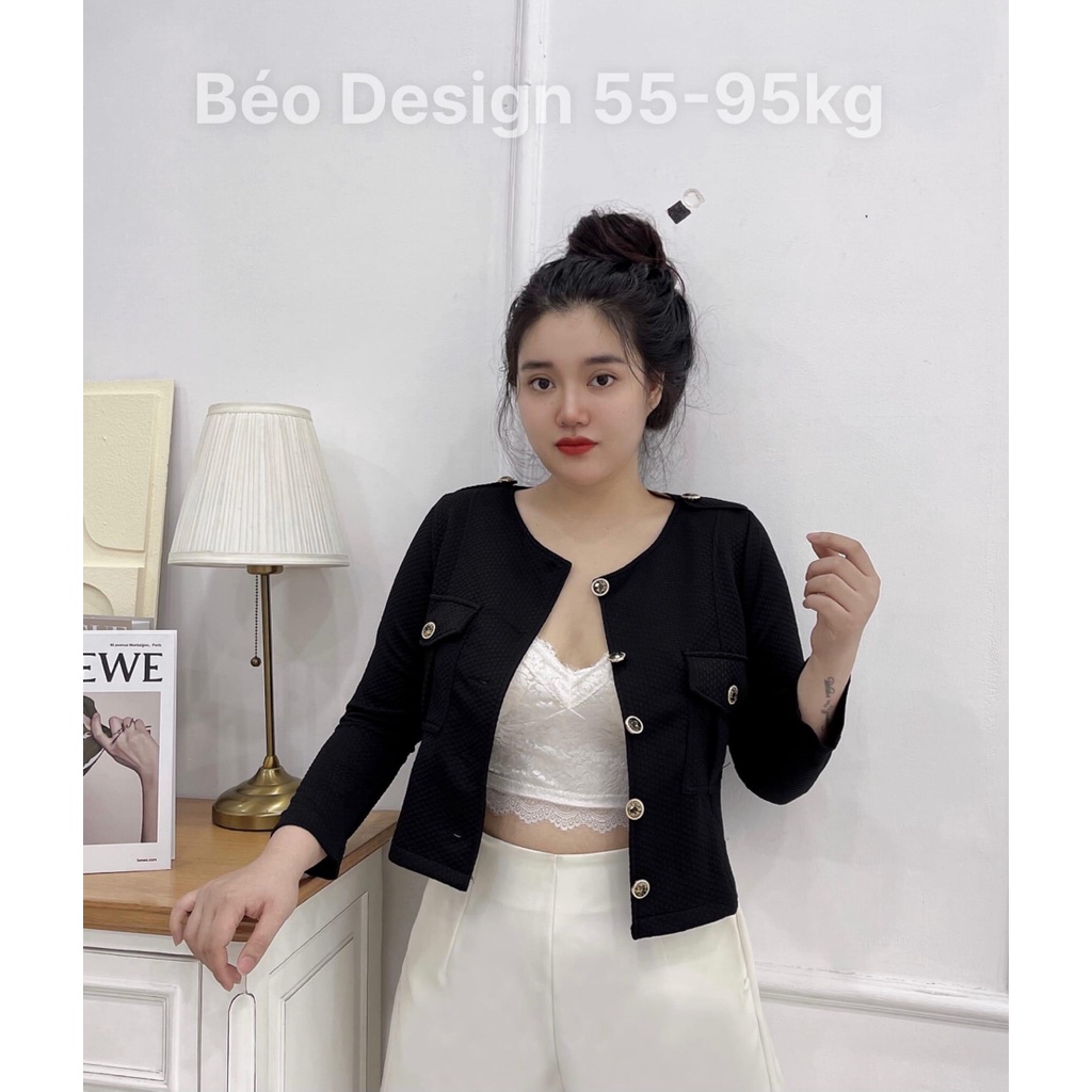 Áo khoác túi hộp Bigszie