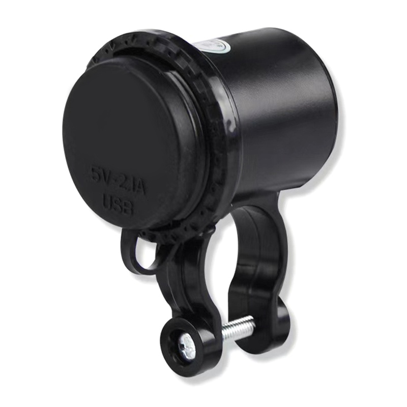 Ổ Cắm Sạc USB 5V 2.1A Chống Thấm Nước Gắn Tay Lái Xe Máy
