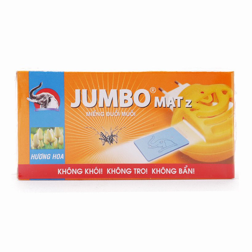 [Chính hãng] Bộ máy xông đuổi muỗi không khói Jumbo + Tặng kèm hộp 30 miếng xông