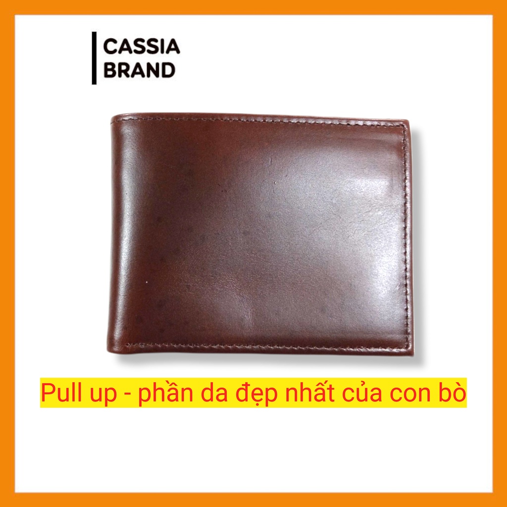 Ví nam da bò Pullup cao cấp CASSIA