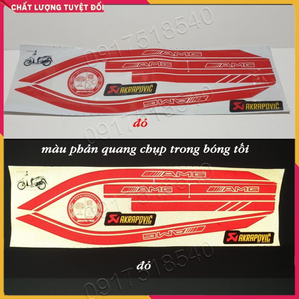 Tem Chỉ AMG Phản Quang 3M Dán SH Việt 2020 - 2021 (Loại 1)