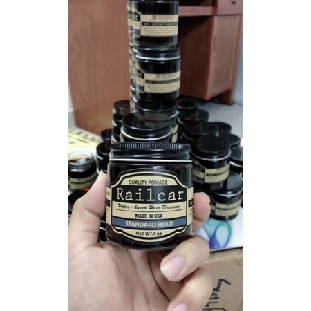 Sáp, Wax vuốt tóc Railcar Quality Pomade 100gr tạo kiểu giữ nếp cho tóc