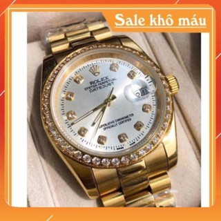 [Siêu Phẩm] Đồng hồ nam rolex full màu leocamwatch