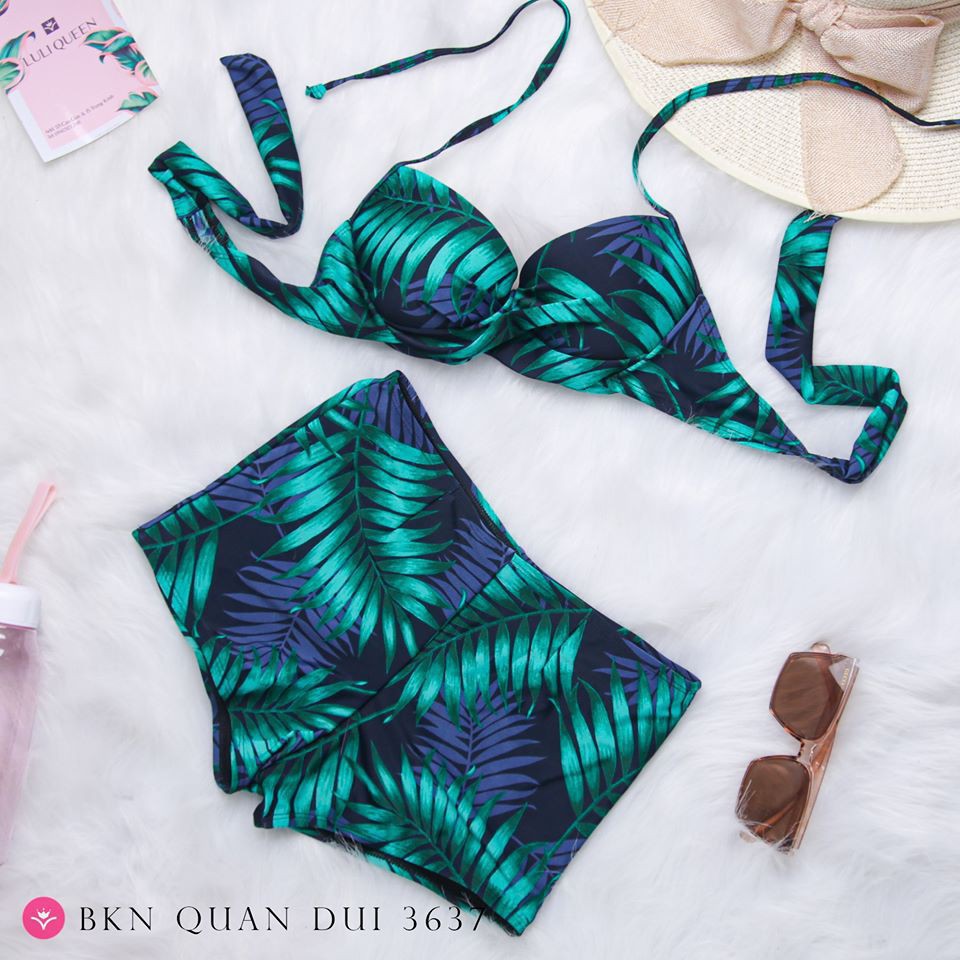 Bikini 2 mảnh họa tiết lá SIÊU TRẺ TRUNG - Hàng đẹp, giá rẻ | WebRaoVat - webraovat.net.vn