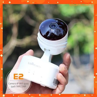 . {GÍA SỐC}Camera ip wifi không dây Ebitcam E2-1 MP(720P)Tăng khả năng lưu trữ gấp 5 lần camera thông thường BH 2 năm .