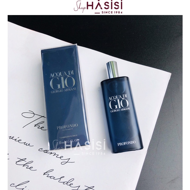 Nước Hoa Mini ARMANI -Acqua Di Gio Profondo EDP 15ml