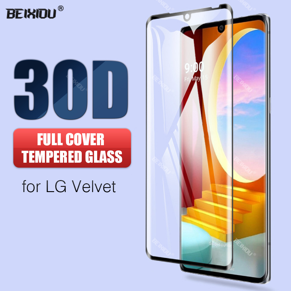 Kính Cường Lực 30D Bảo Vệ Màn Hình Cho Điện Thoại Lg Velvet