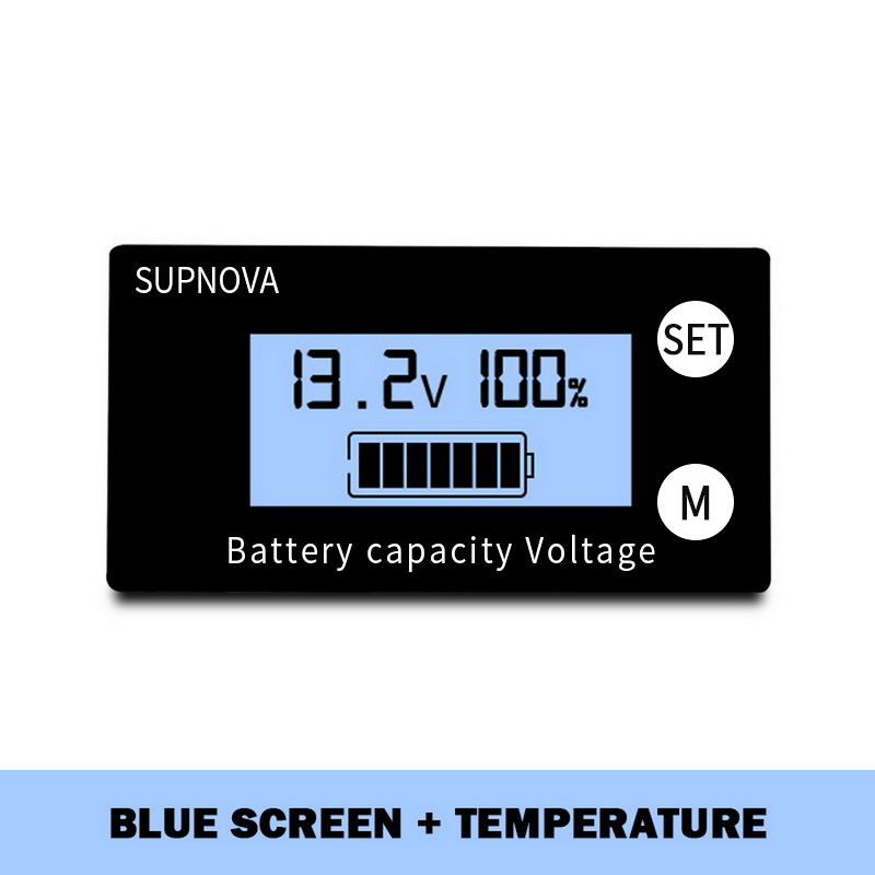 Thiết Bị Đo Điện Áp Dc 8v-100v Màn Hình Lcd