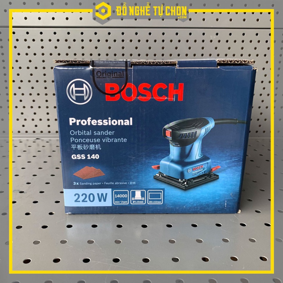 Máy chà nhám BOSCH GSS 140 vuông mini chính hãng giá rẻ