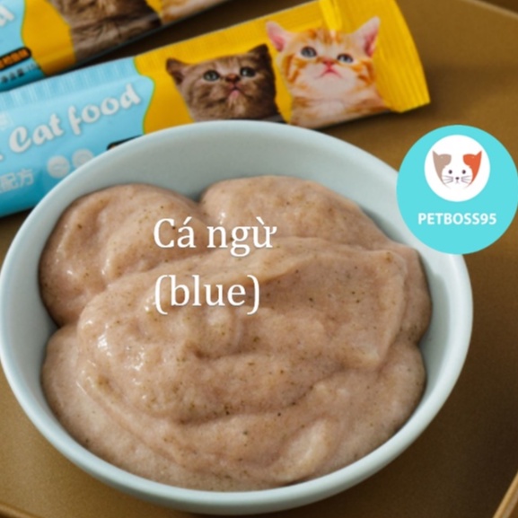 SÚP THƯỞNG CAT FOOD DINH DƯỠNG CHO MÈO (Liebao 15/cây)