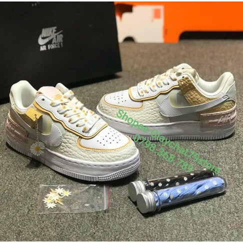Giày Nike Air Force 1 Shadow Aura CK3172-002  Limited Hoa Cúc Women Authentic