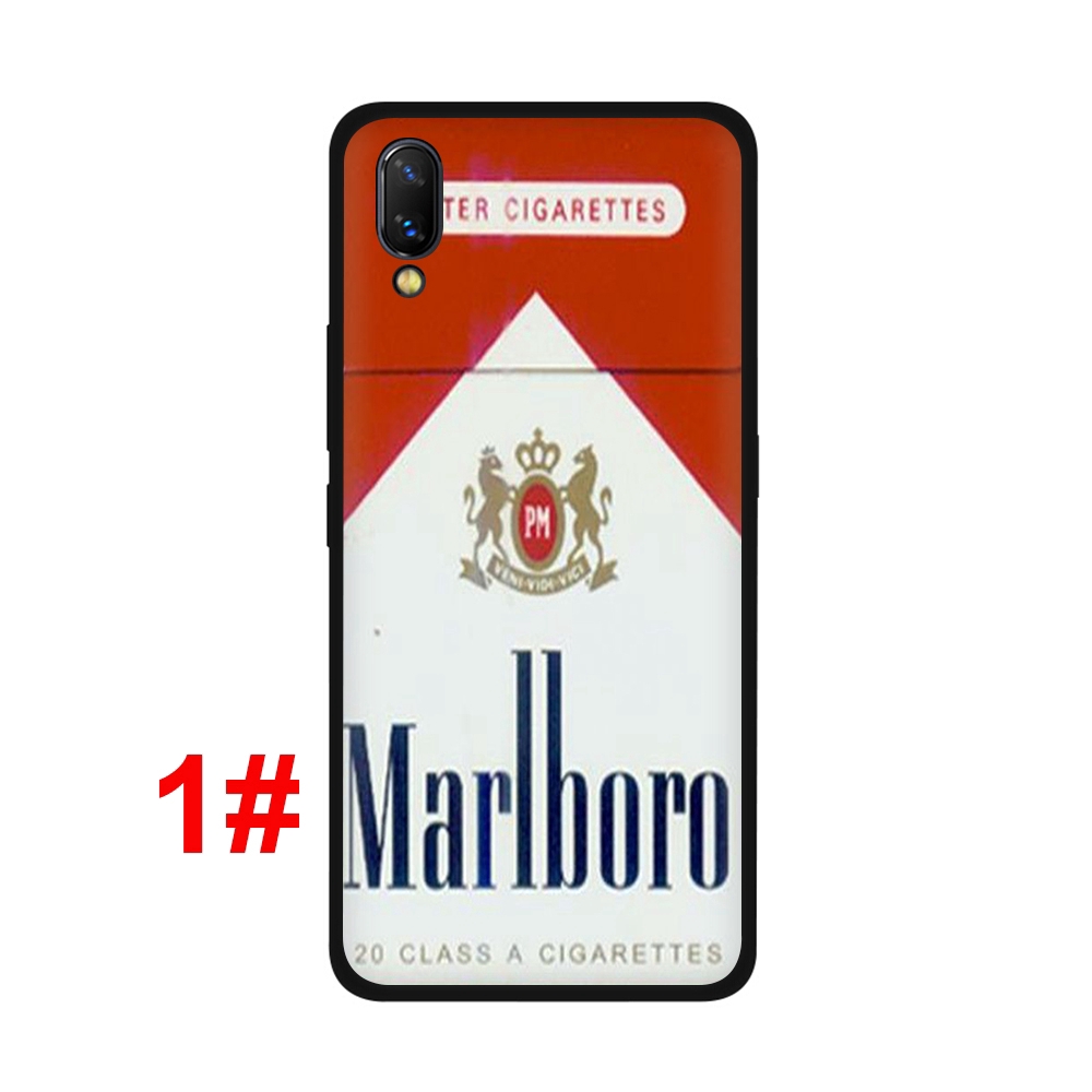 Ốp điện thoại dẻo in logo Marlboro cho VIVO Y11 Y12 Y15 Y17 Y5S Y53 Y55S Y69 Y71 Y81S Y91C Y95 Y93 Y91 149S