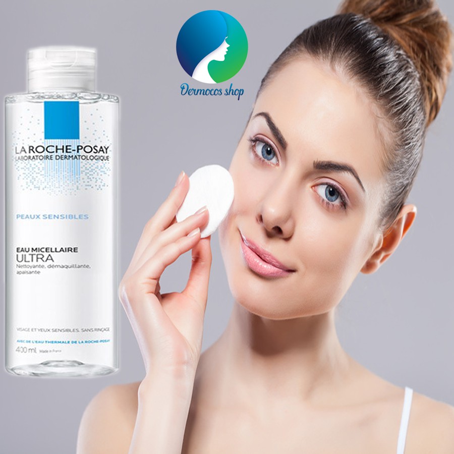 Nước tẩy trang La Roche-Posay Micellar Water Lltra làm sạch sâu cho da nhạy cảm 400ml