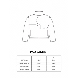 ÁO KHOÁC 95MILES PAD JACKET