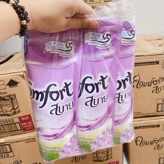 Túi xả vải comfor thái lưu hương thơm dài lâu suốt cả ngày 735ml