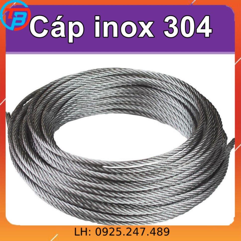 Cáp inox 304  CÁP THÉP SÀI GÒN