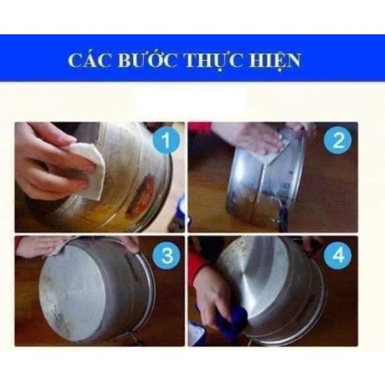 Kem tẩy xoong nồi đa năng Hàn Quốc, cọ nồi, tẩy rửa xoong nồi, chùi mặt bếp, tẩy các vết ố, vết bám bẩn,tẩy gỉ sét