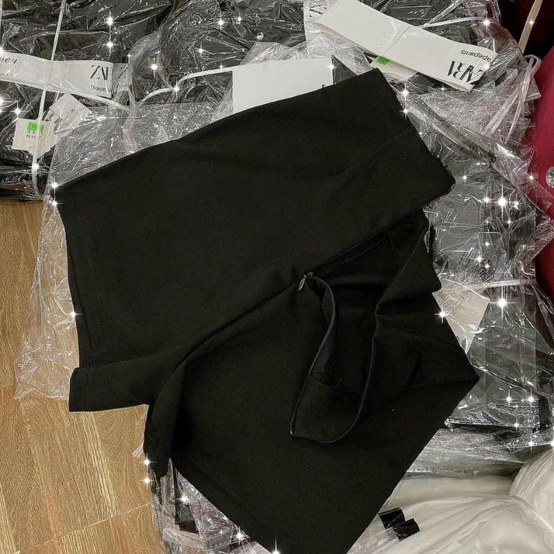 Quần Short Nữ Cạp Cao Khoá Kéo Mặc Siêu Tôn Dáng 🥰 Quần Sooc Vải Cạp cao Siêu Tôn Dáng | BigBuy360 - bigbuy360.vn
