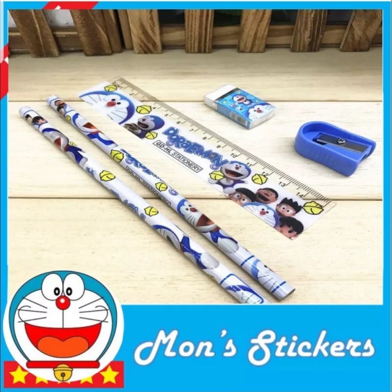 Set đồ dùng học tập hình DORAEMON