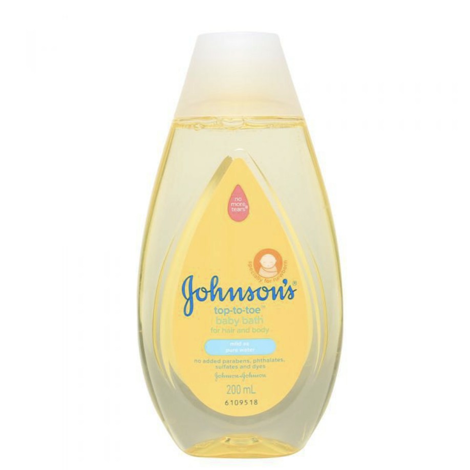 Sữa tắm gội toàn thân Jonhson's Baby 100ml/ 200ml/ 500ml