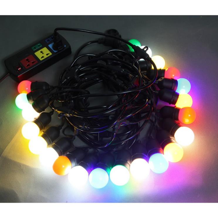 Combo 30 bóng đèn led búp chanh 3w trang trí trong nhà ngoài trời, giá sỉ