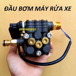 Bộ Đầu Bơm Máy Rửa xe mini(có kèm rơ le điện)
