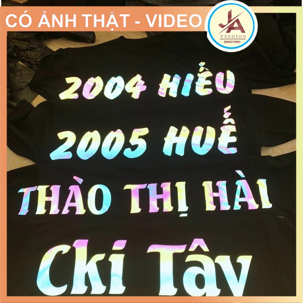 Áo thun tay lỡ IN THEO YÊU CẦU  phong cách ADLV form rộng unisex COTTON- in hình- in phản quang từ 40kg-80kg JASHOP