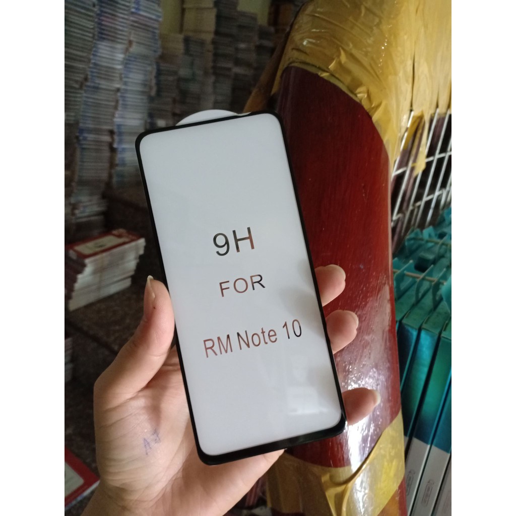 Kính cường lực Full màn 5D Xịn cho Xiaomi Redmi Note 10/ Redmi Note 10 Pro Siêu xịn siêu bền