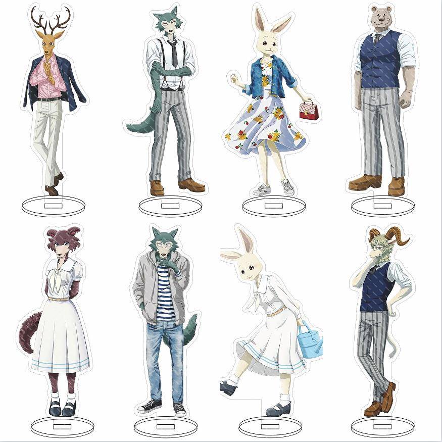 HK1 Anime BEASTARS Hình Đồ Chơi Mô Hình Legoshi Haru Tấm Giá Đỡ Trang Trí Nhà Bộ Sưu Tập Đồ Trang Tr