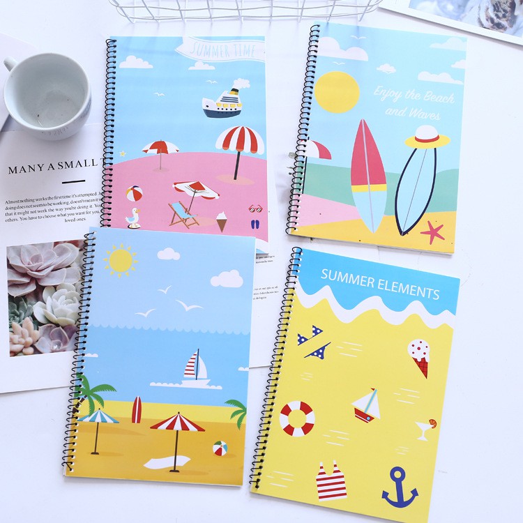 Sổ vở lò xo B5 Summer